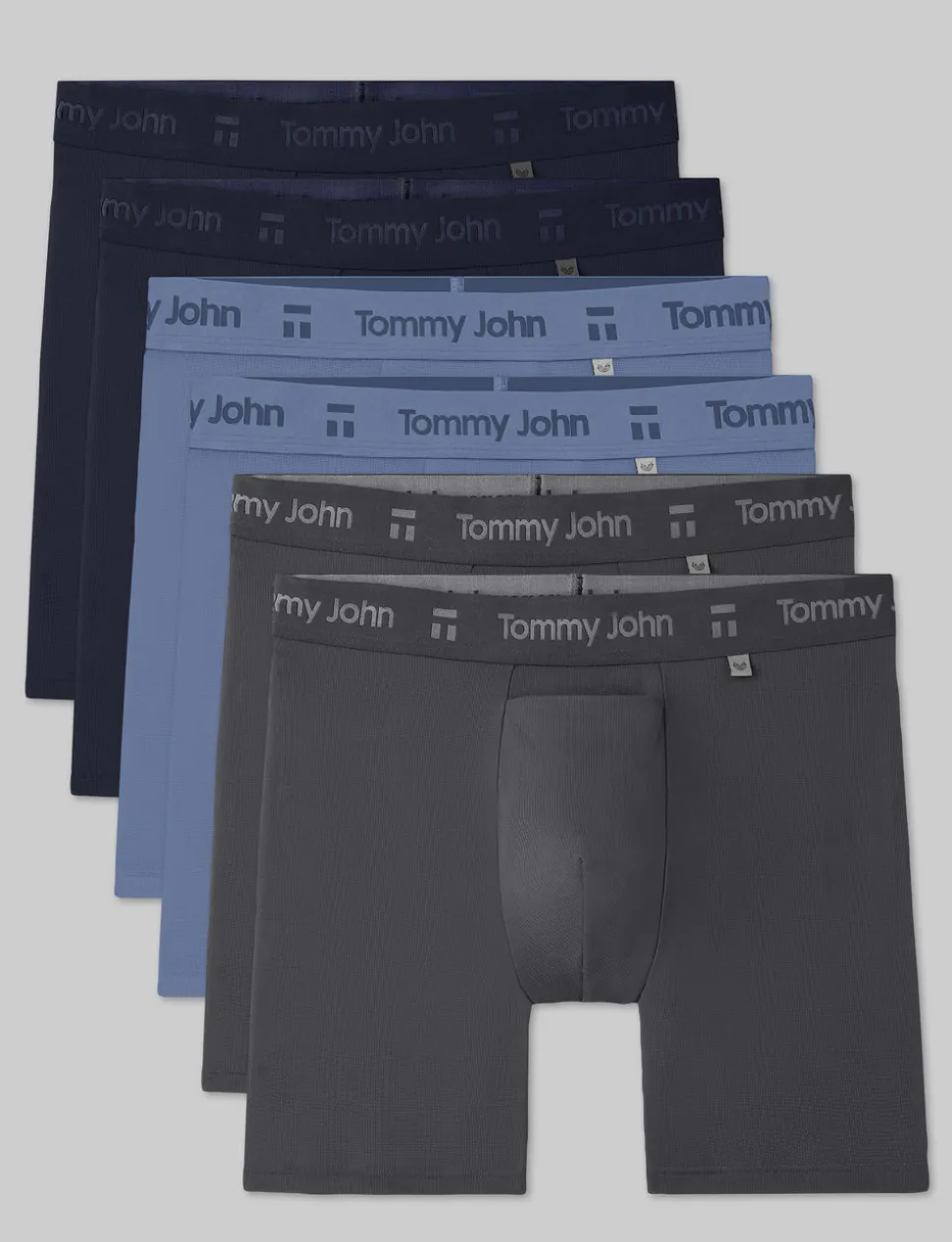 Air Mid-Length Boxer Brief 6" (6-Pack)