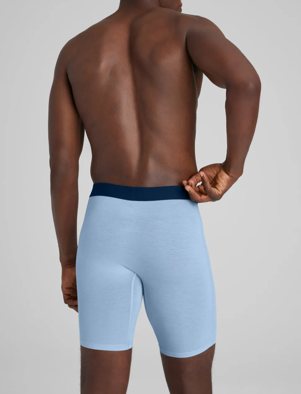 Cool Cotton Boxer Brief 8"