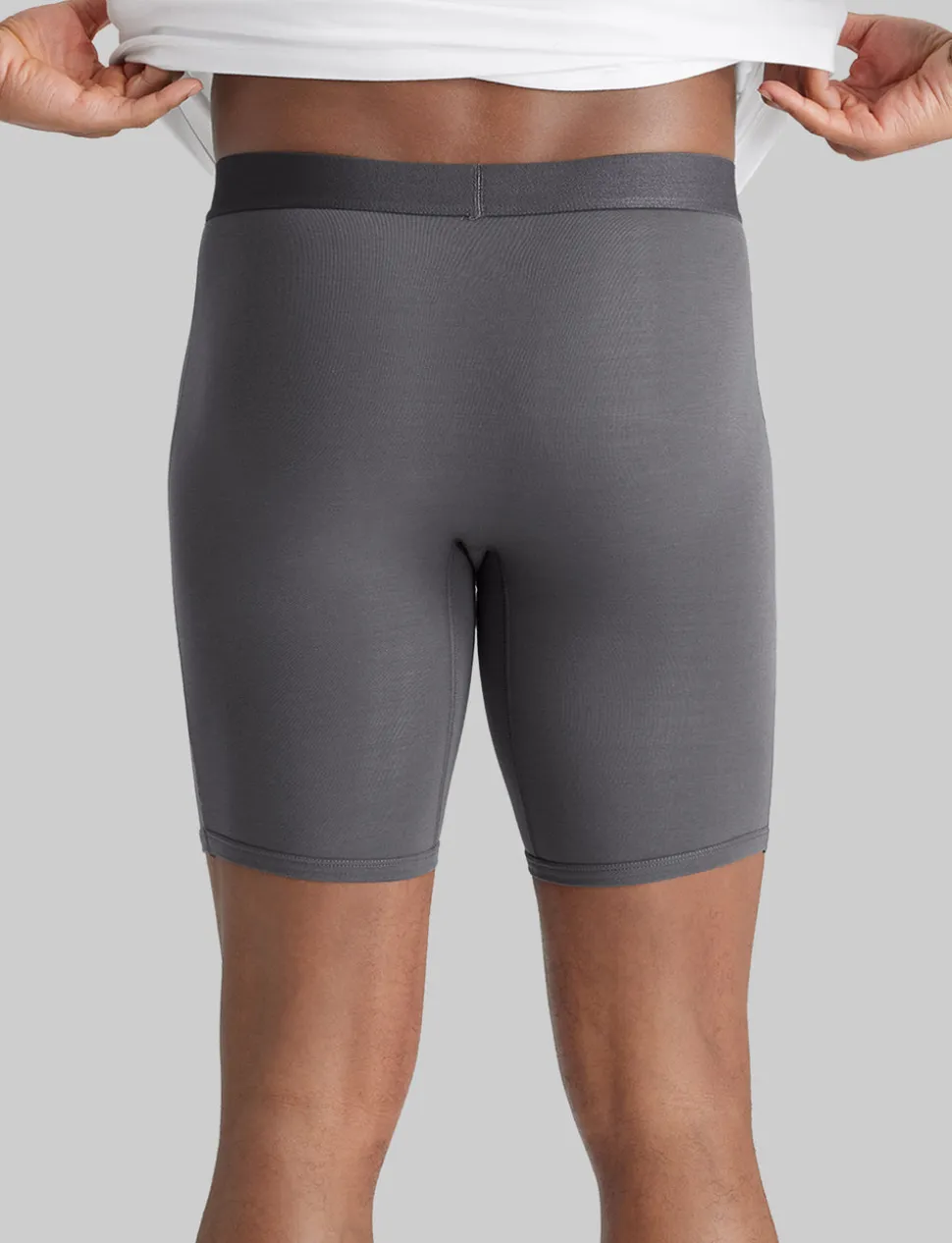 Cool Cotton Boxer Brief 8"