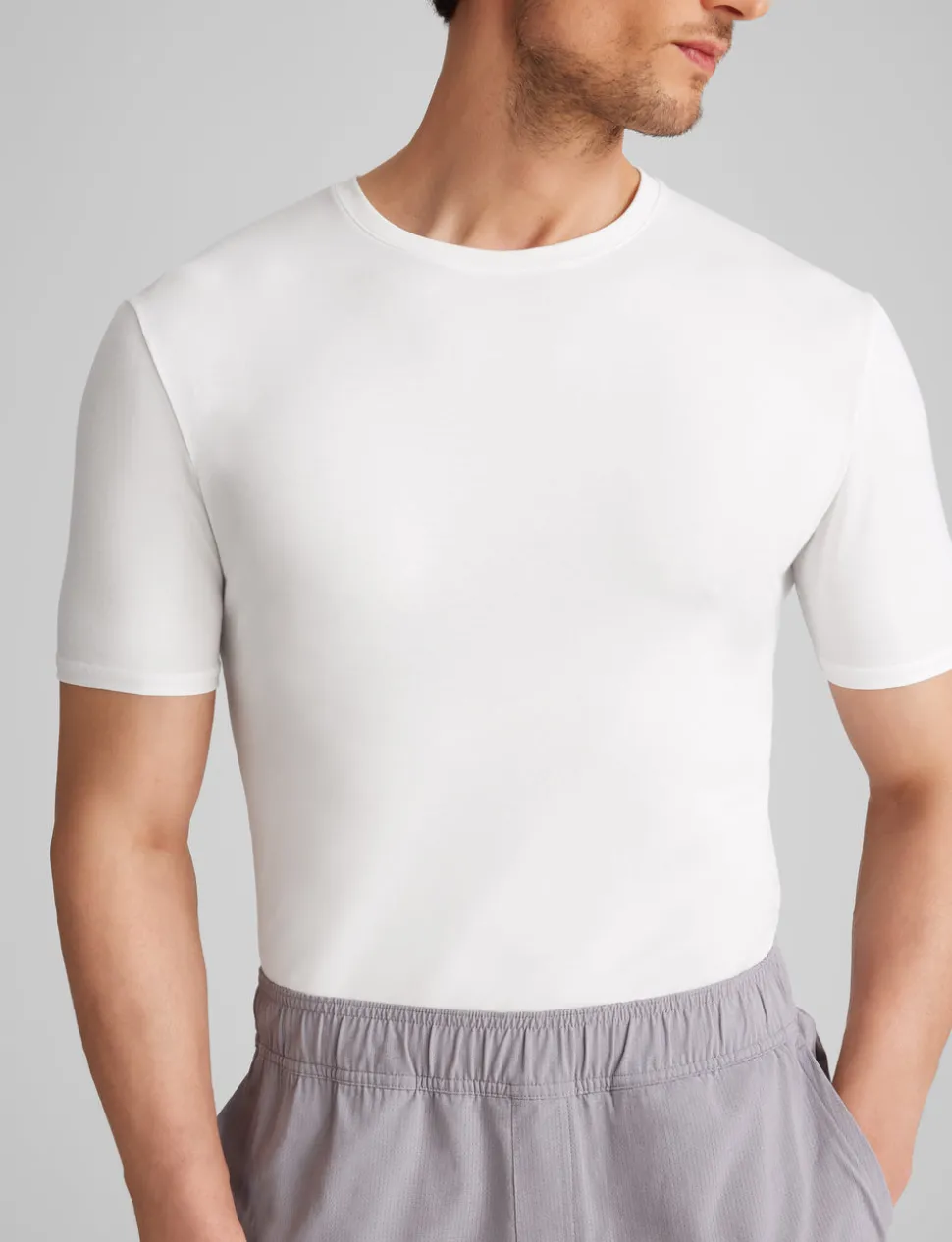 Cool Cotton Crew Neck Stay-Tucked Undershirt (6-Pack)