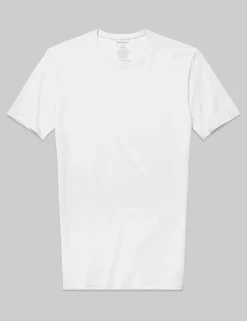 Cool Cotton Crew Neck Stay-Tucked Undershirt