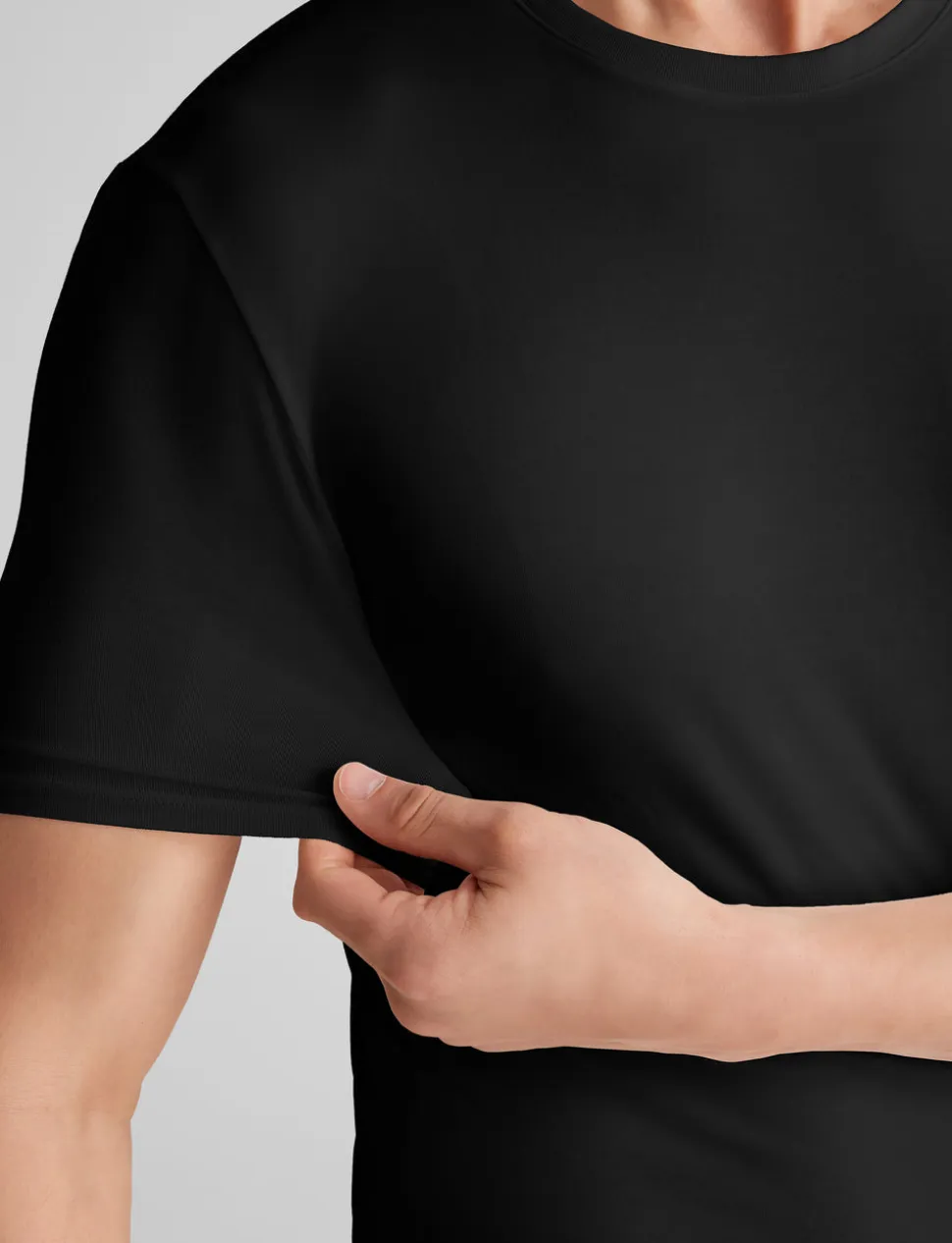 Cool Cotton Crew Neck Stay-Tucked Undershirt (3-Pack)