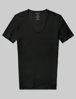 Cool Cotton Deep V-Neck Stay-Tucked Undershirt (3-Pack)