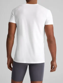 Cool Cotton High V-Neck Modern Fit Undershirt (6-Pack)