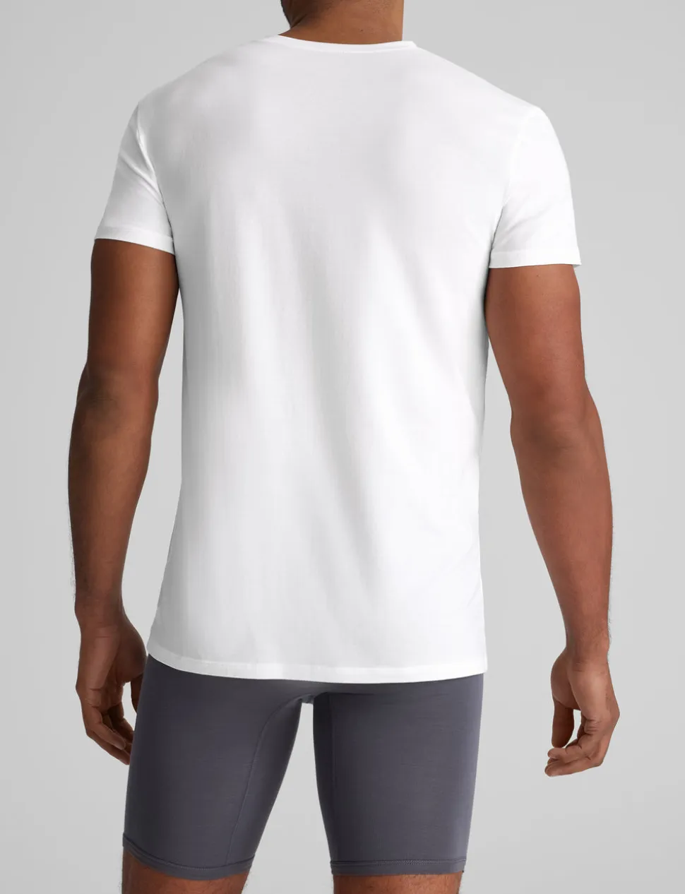 Cool Cotton High V-Neck Modern Fit Undershirt (3-Pack)