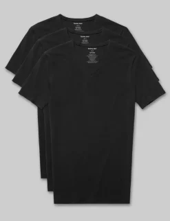 Cool Cotton High V-Neck Stay-Tucked Undershirt (6-Pack)