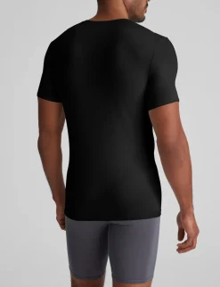 Cool Cotton High V-Neck Stay-Tucked Undershirt