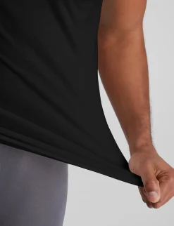 Cool Cotton High V-Neck Stay-Tucked Undershirt