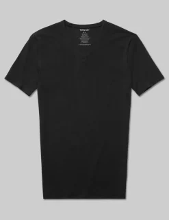 Cool Cotton High V-Neck Stay-Tucked Undershirt