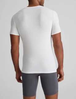 Cool Cotton High V-Neck Stay-Tucked Undershirt (3-Pack)