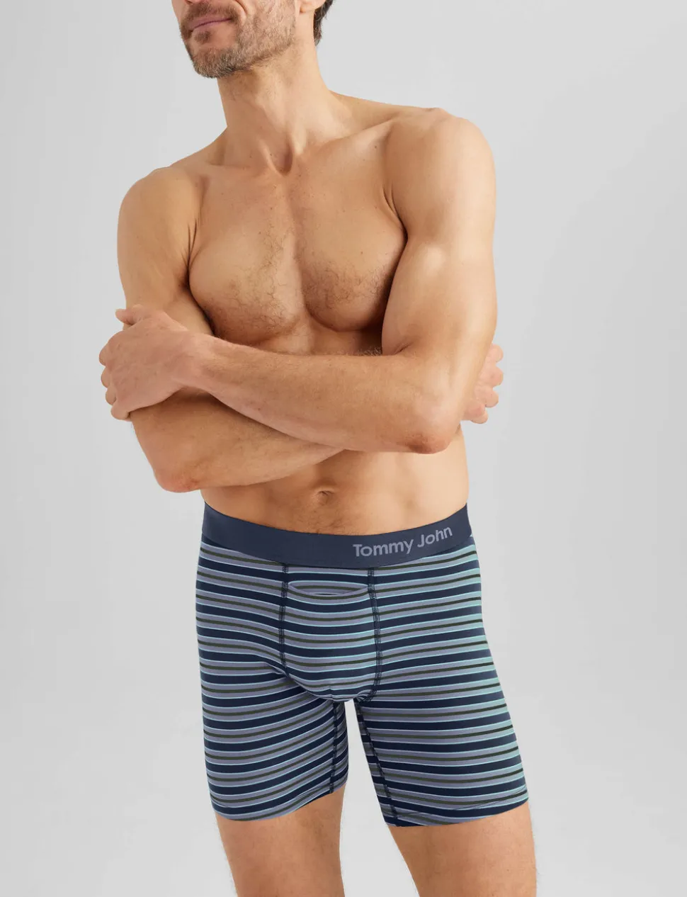 Cool Cotton Mid-Length Boxer Brief 6" (6-Pack)