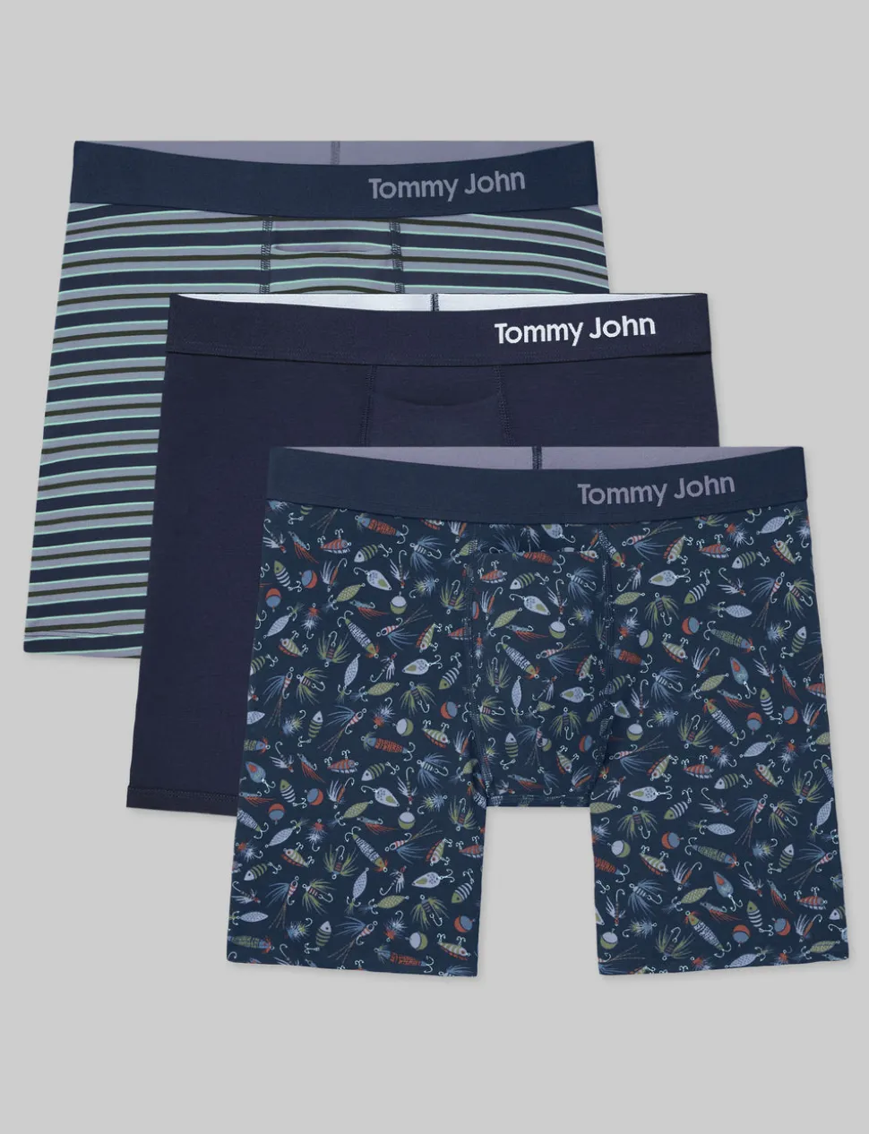 Cool Cotton Mid-Length Boxer Brief 6" (6-Pack)