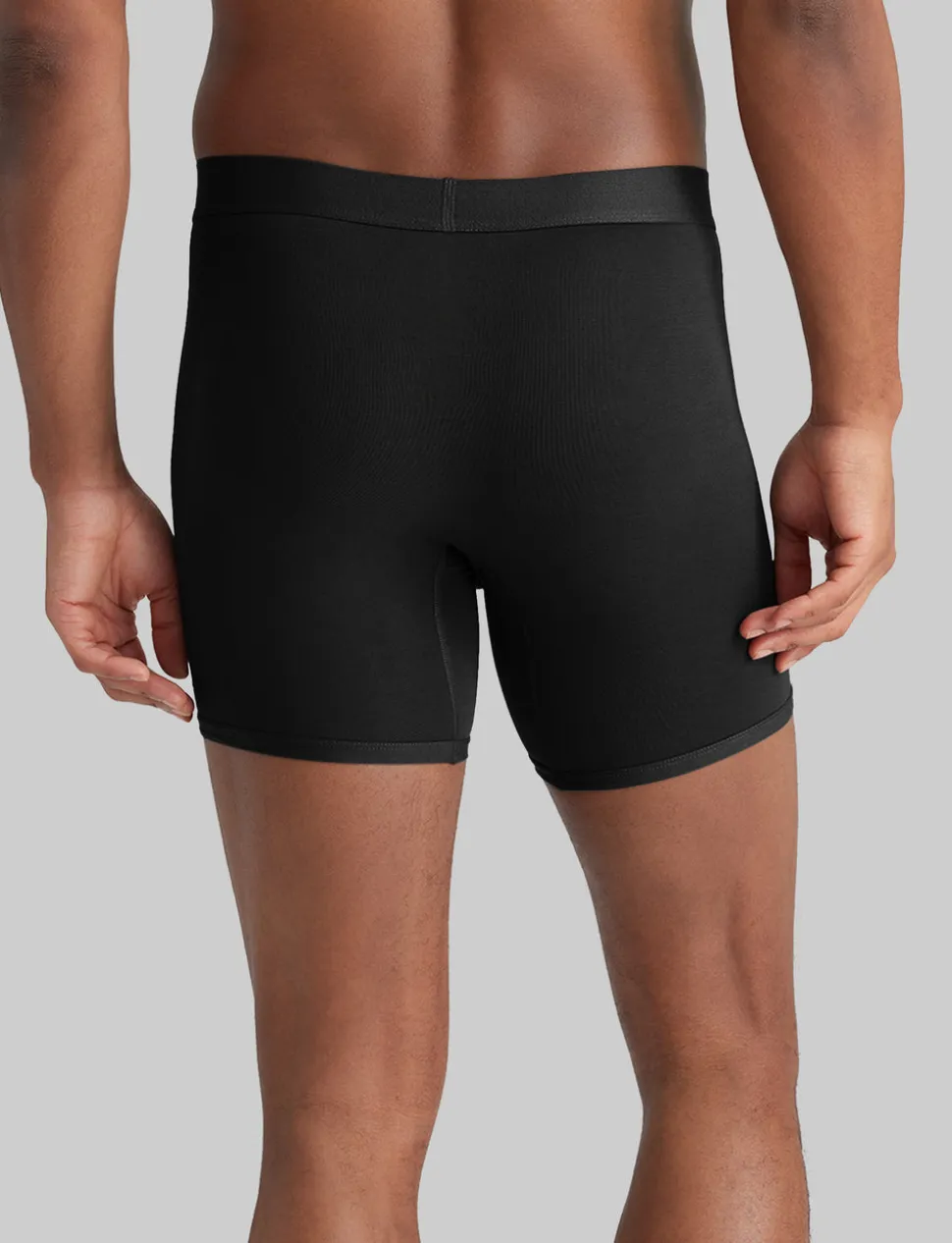 Cool Cotton Mid-Length Boxer Brief 6" (6-Pack)