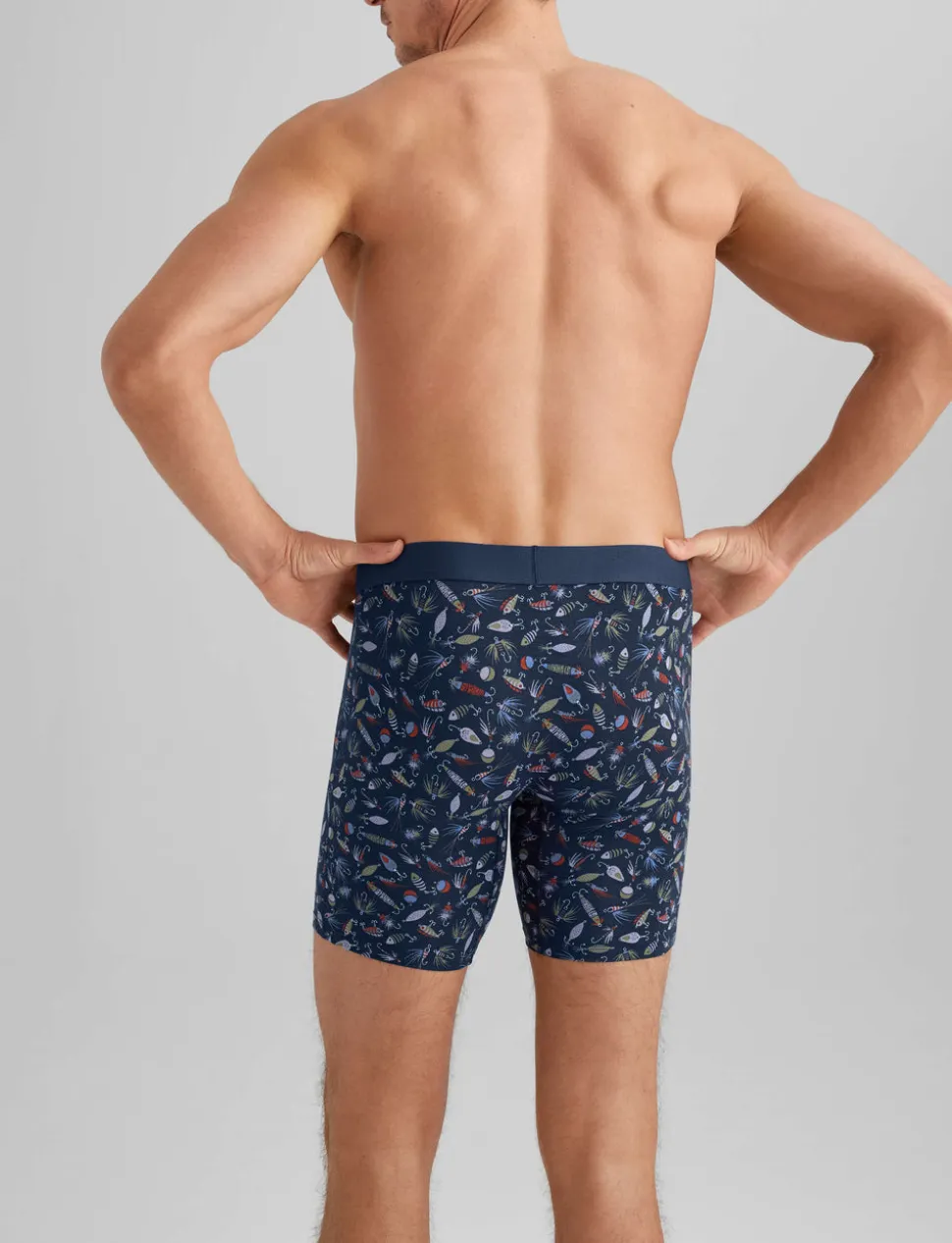 Cool Cotton Mid-Length Boxer Brief 6" (6-Pack)