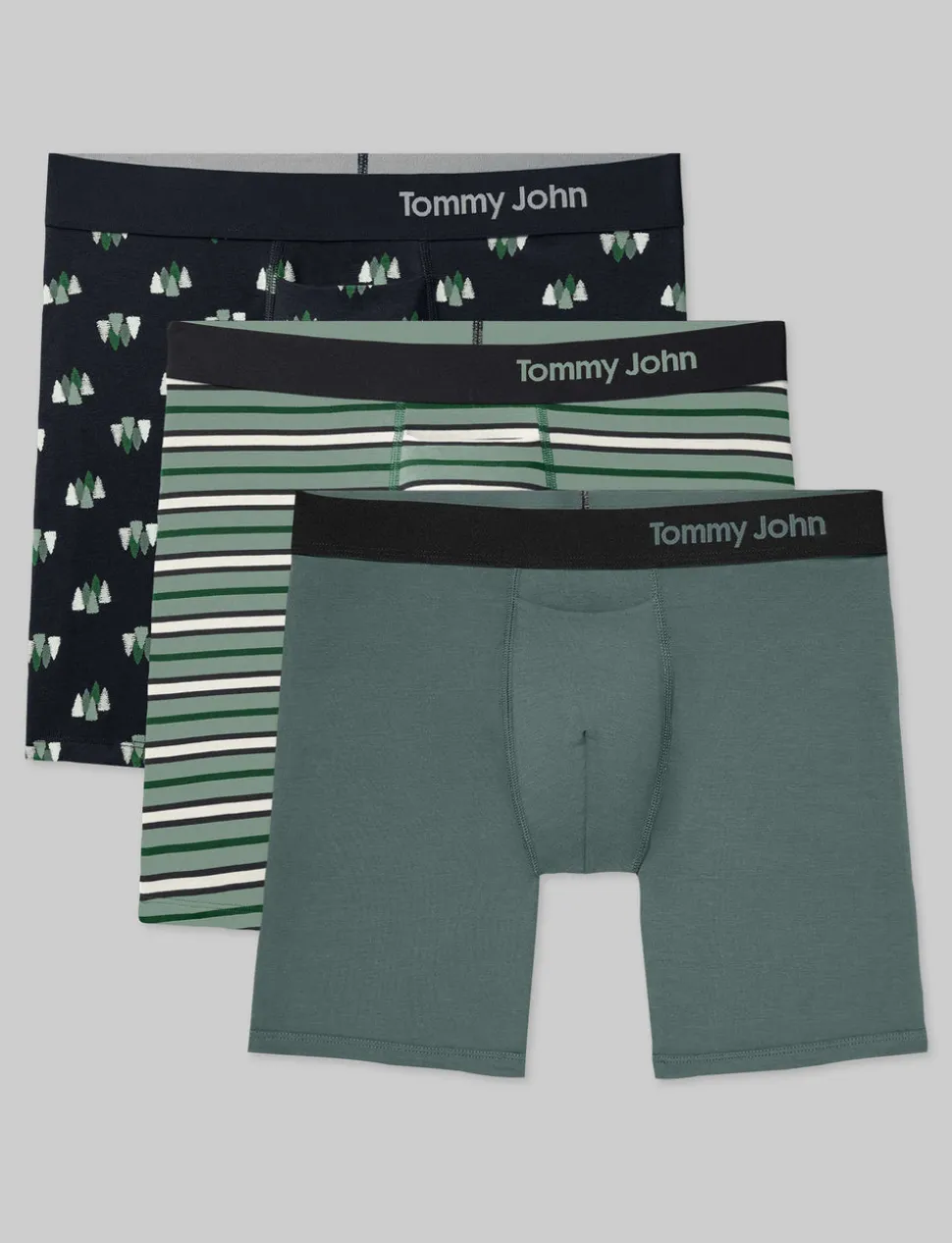 Cool Cotton Mid-Length Boxer Brief 6" (6-Pack)