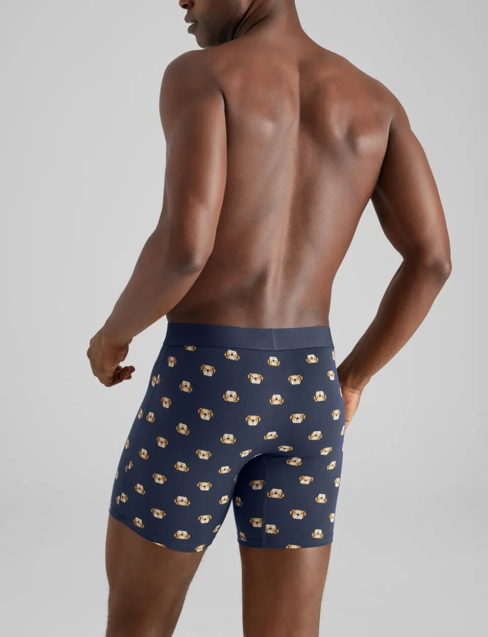 Cool Cotton Mid-Length Boxer Brief 6" (6-Pack)