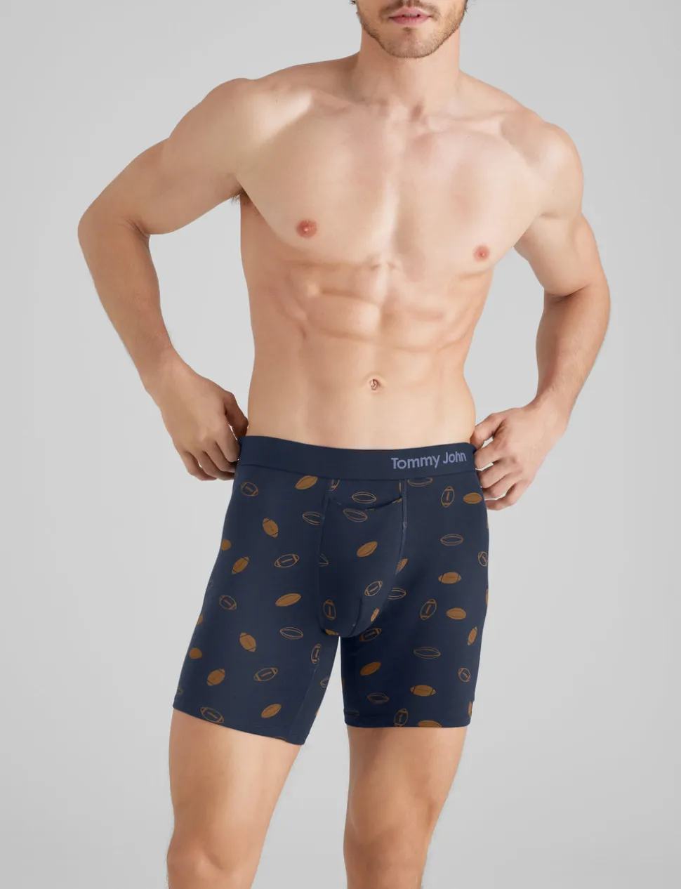 Cool Cotton Mid-Length Boxer Brief 6" (6-Pack)