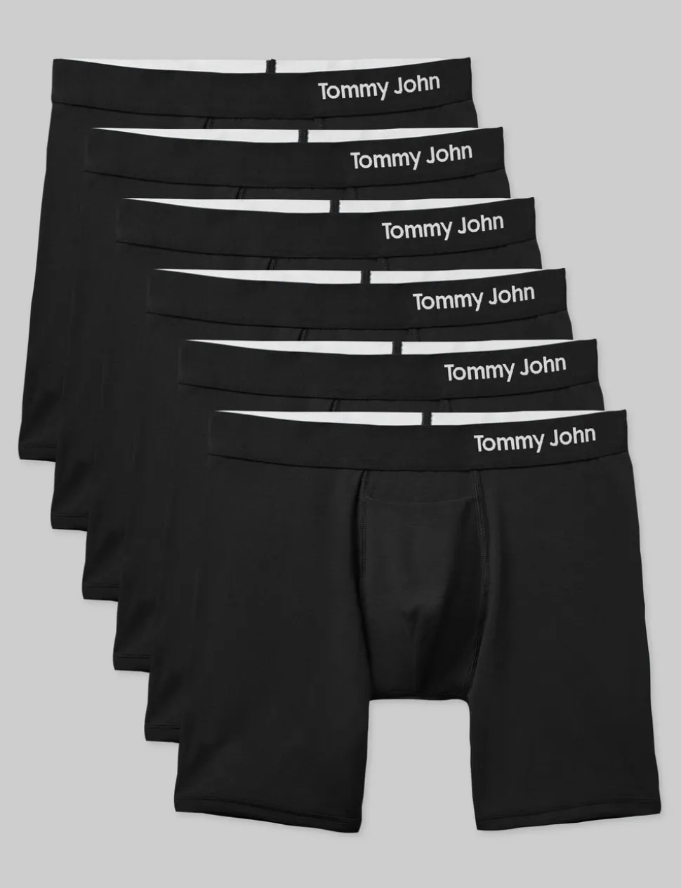 Cool Cotton Mid-Length Boxer Brief 6" (6-Pack)