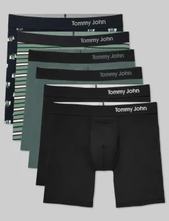 Cool Cotton Mid-Length Boxer Brief 6