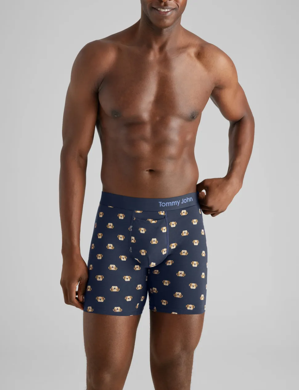 Cool Cotton Mid-Length Boxer Brief 6" (6-Pack)