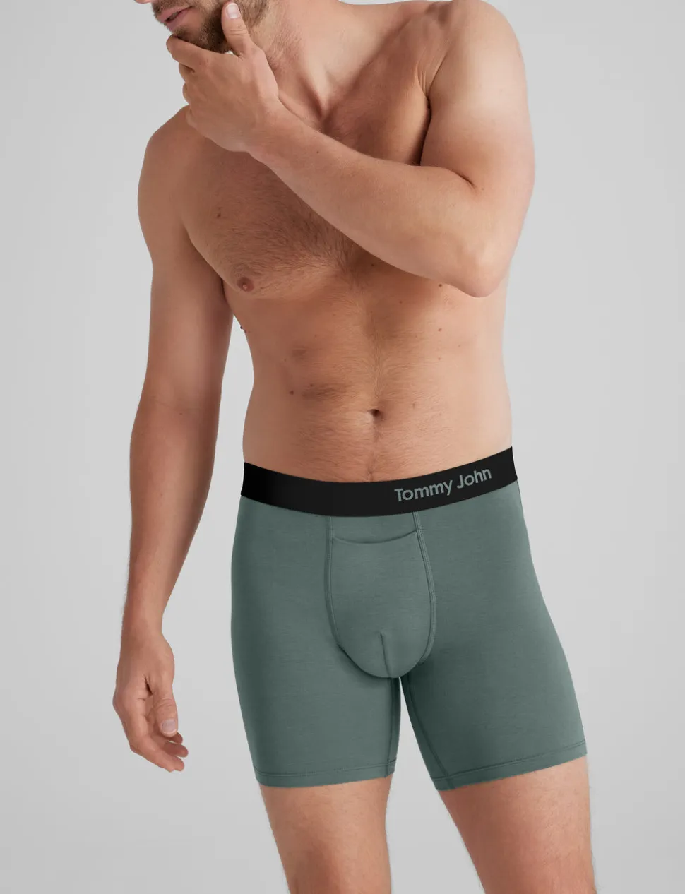 Cool Cotton Mid-Length Boxer Brief 6" (6-Pack)