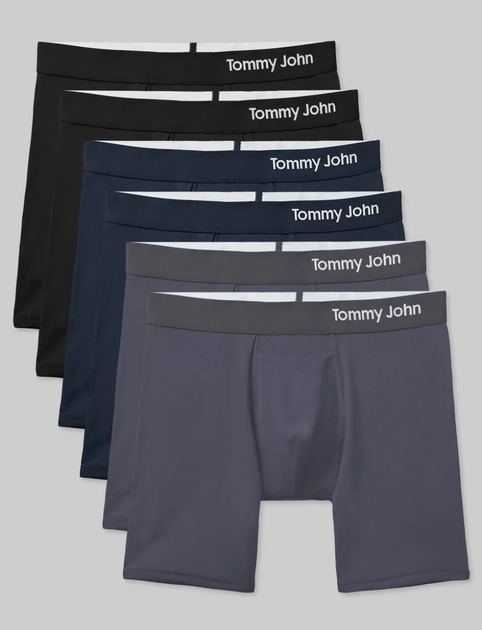 Cool Cotton Mid-Length Boxer Brief 6" (3-Pack)
