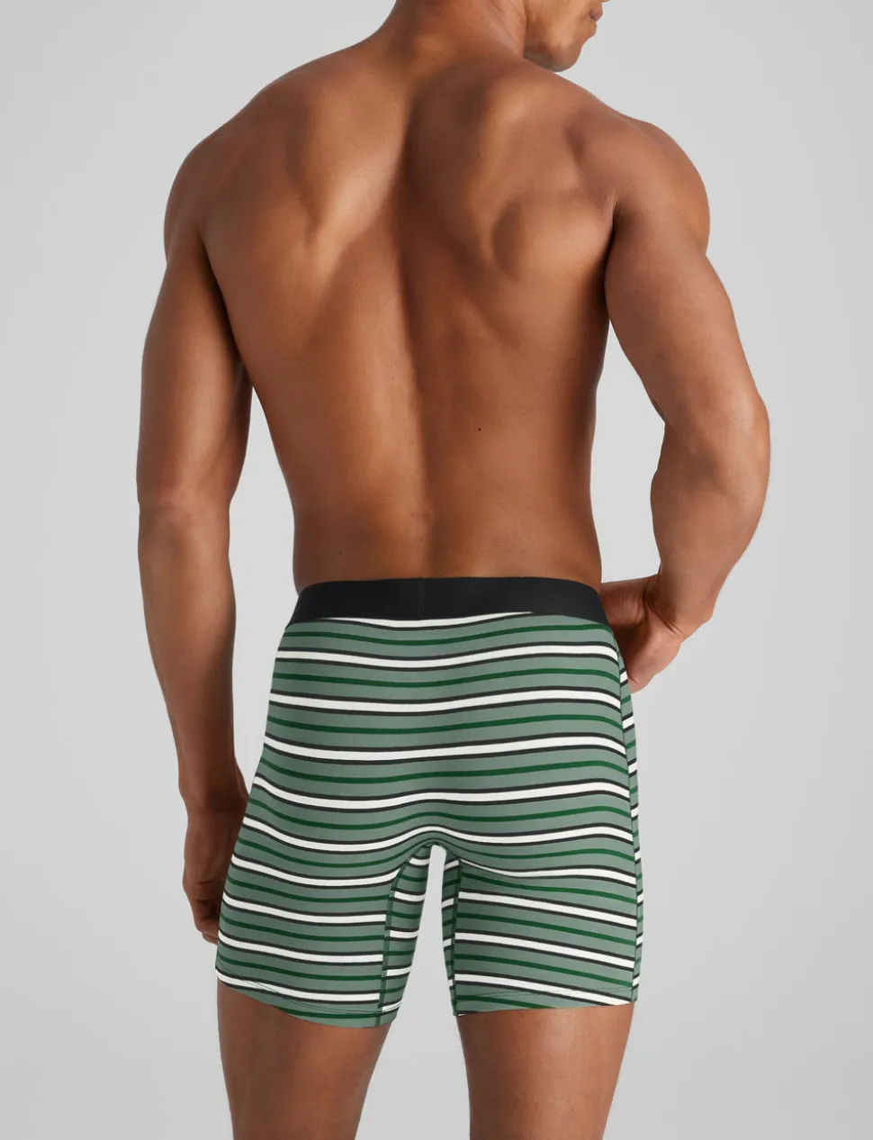 Cool Cotton Mid-Length Boxer Brief 6" (3-Pack)