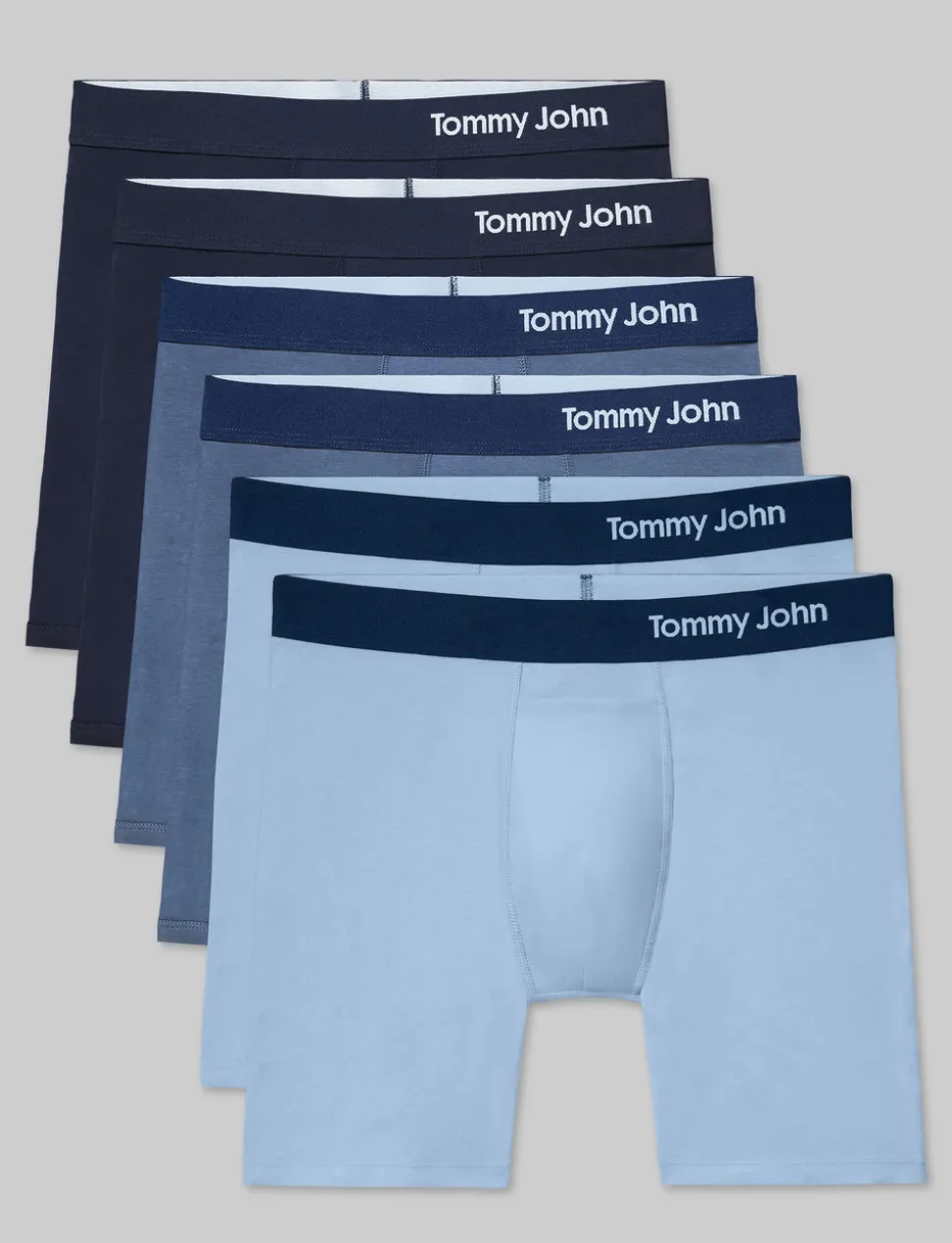 Cool Cotton Mid-Length Boxer Brief 6" (3-Pack)