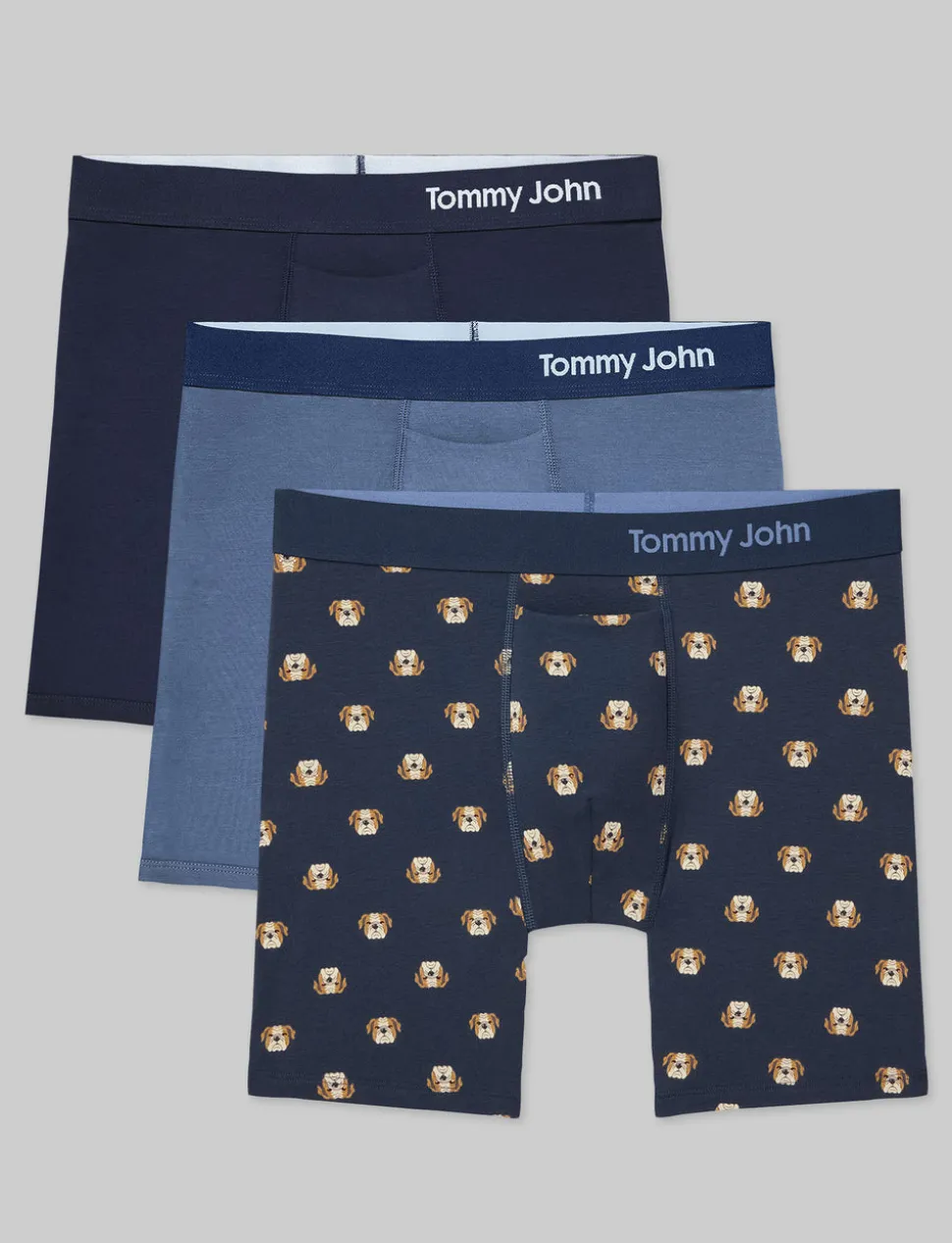 Cool Cotton Mid-Length Boxer Brief 6" (3-Pack)
