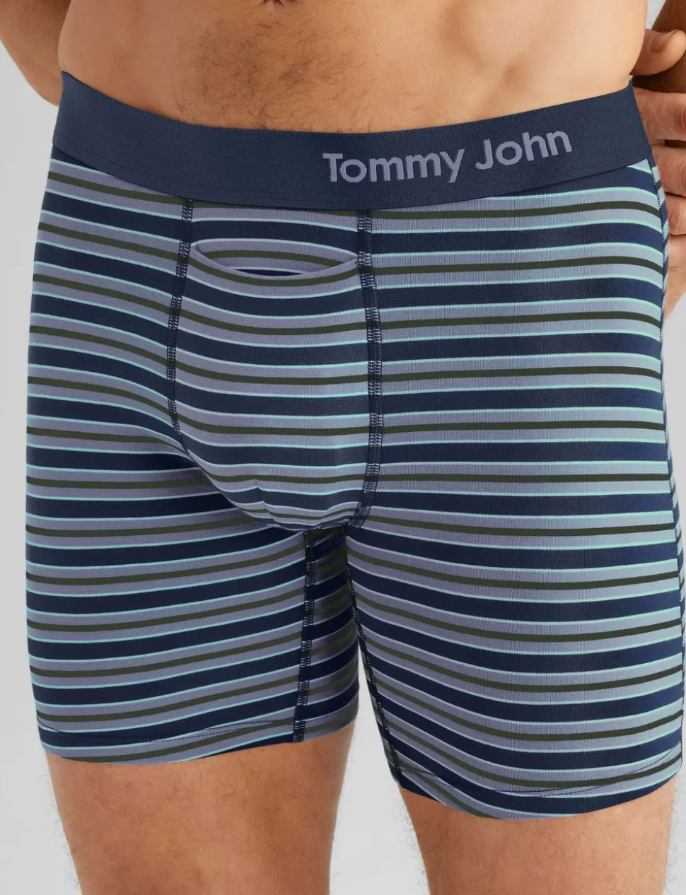 Cool Cotton Mid-Length Boxer Brief 6" (3-Pack)