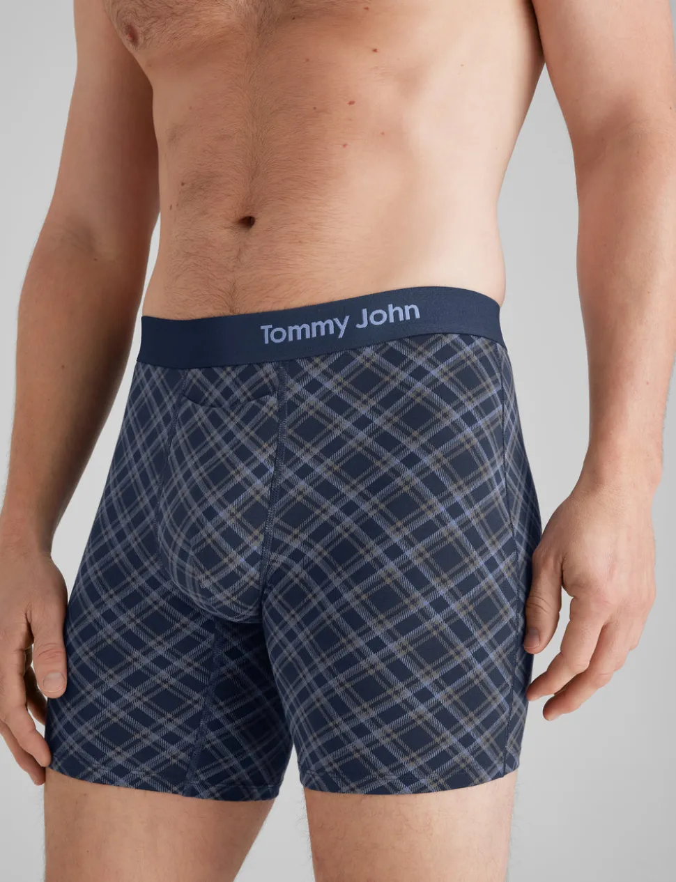 Cool Cotton Mid-Length Boxer Brief 6" (3-Pack)