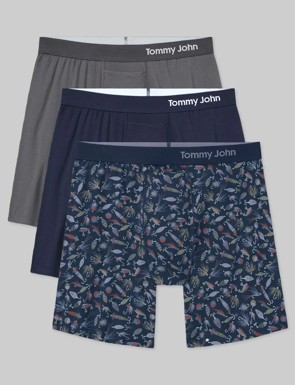 Cool Cotton Relaxed Fit Boxer 6" (3-Pack)