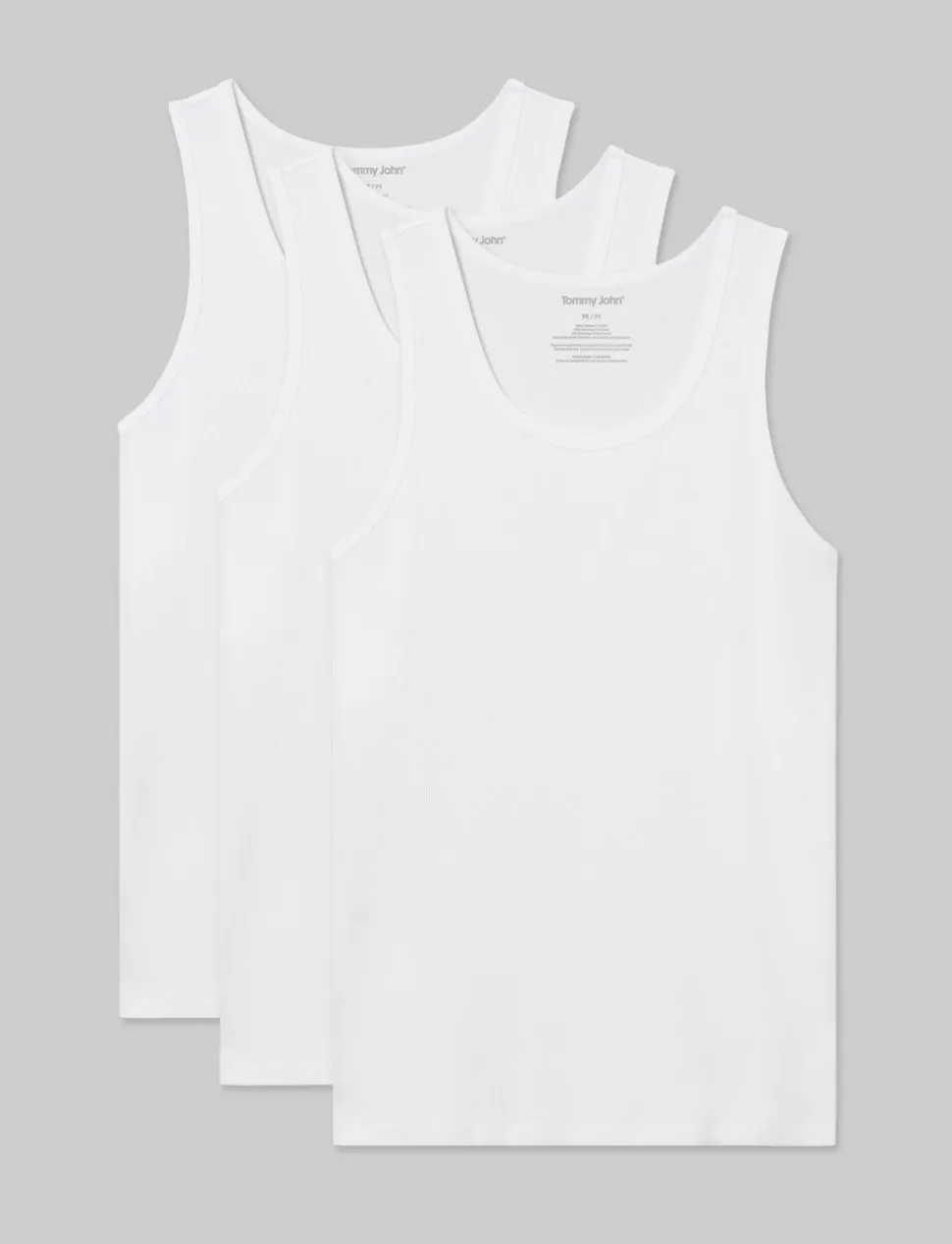 Cool Cotton Rib Tank (3-Pack)
