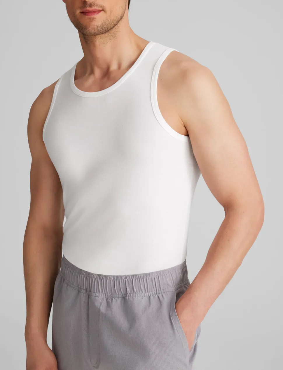 Cool Cotton Tank Stay-Tucked Undershirt (6-Pack)