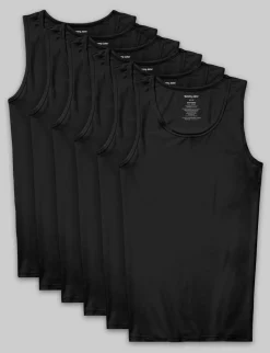 Cool Cotton Tank Stay-Tucked Undershirt (3-Pack)