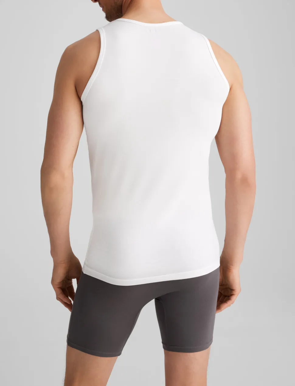 Cool Cotton Tank Stay-Tucked Undershirt
