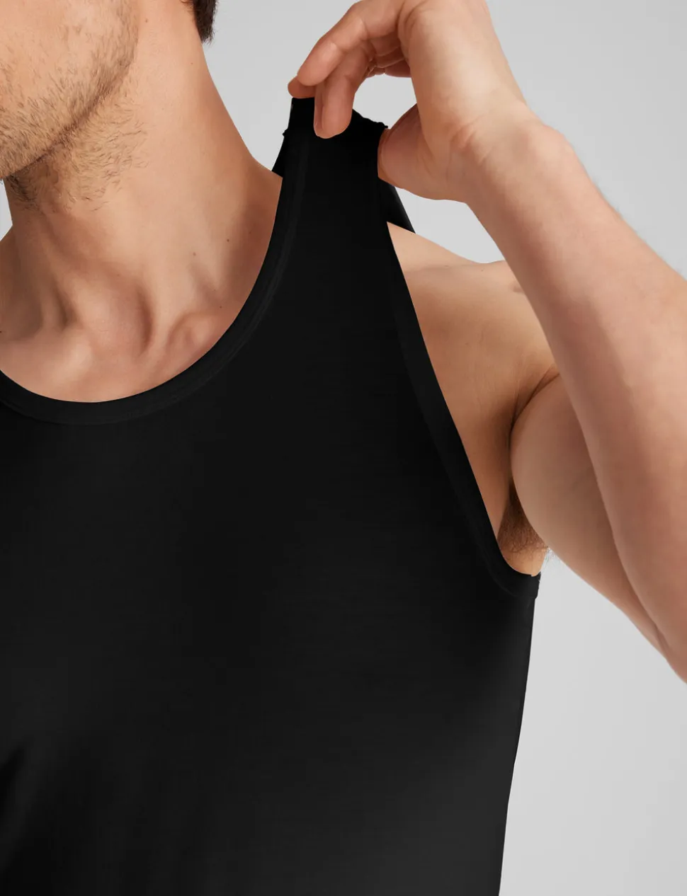 Cool Cotton Tank Stay-Tucked Undershirt