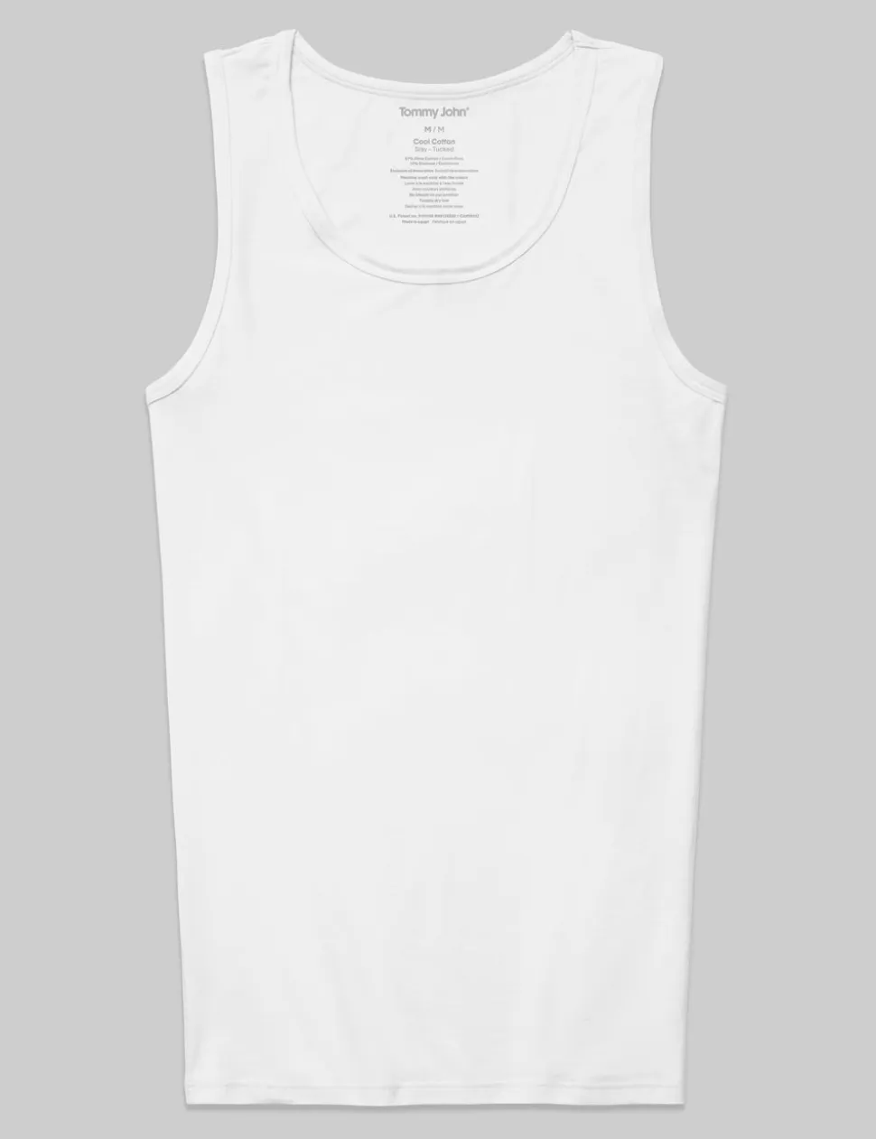 Cool Cotton Tank Stay-Tucked Undershirt