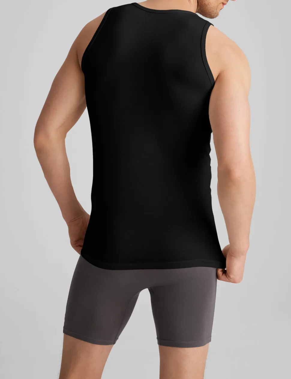 Cool Cotton Tank Stay-Tucked Undershirt