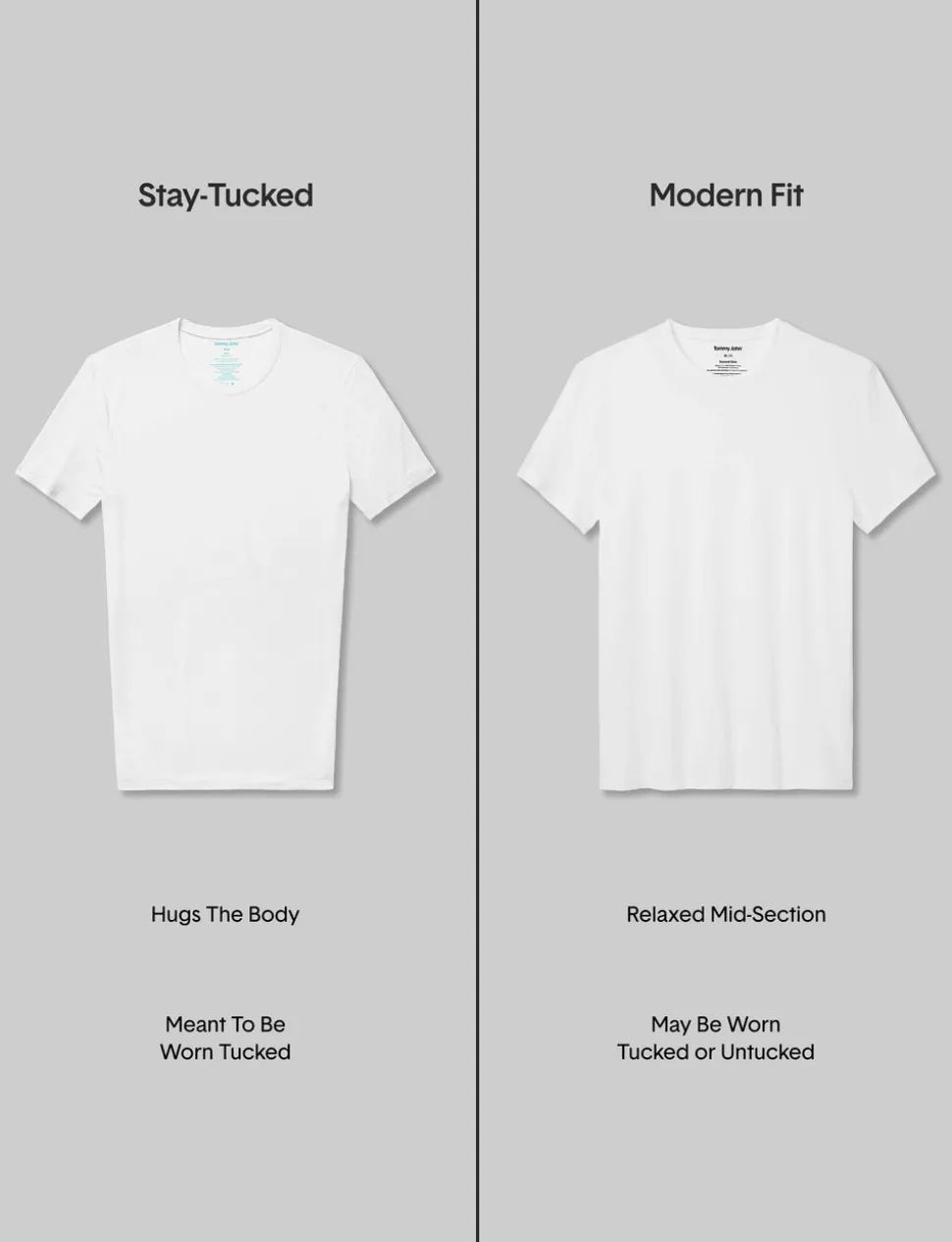Cool Cotton Tank Stay-Tucked Undershirt