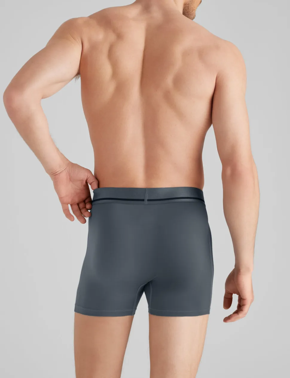 DriComfort® Mid-Length Boxer Brief 6"