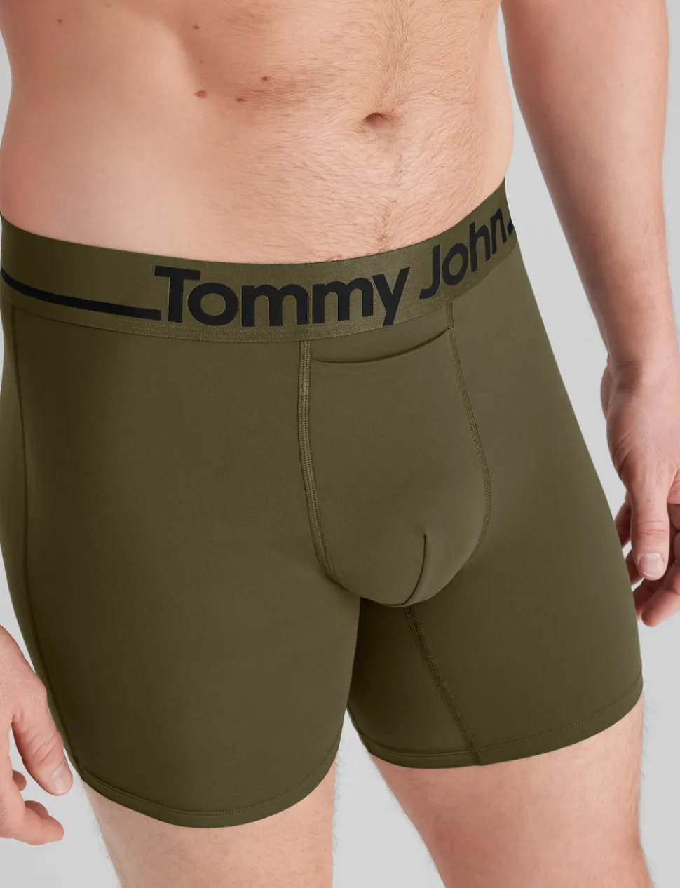 DriComfort® Mid-Length Boxer Brief 6"