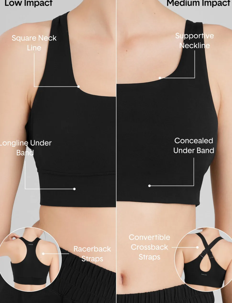 Low Impact Racerback Sports Bra (2-Pack)
