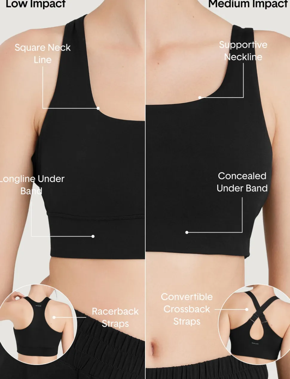 Low Impact Racerback Sports Bra (2-Pack)
