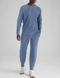 Luxe Traveler Knit Long Sleeve Crew Neck