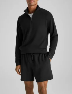 Luxe Traveler Knit Quarter Zip & Short Set