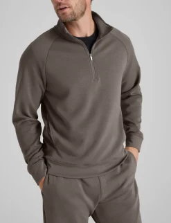 Luxe Traveler Knit Quarter Zip & Short Set