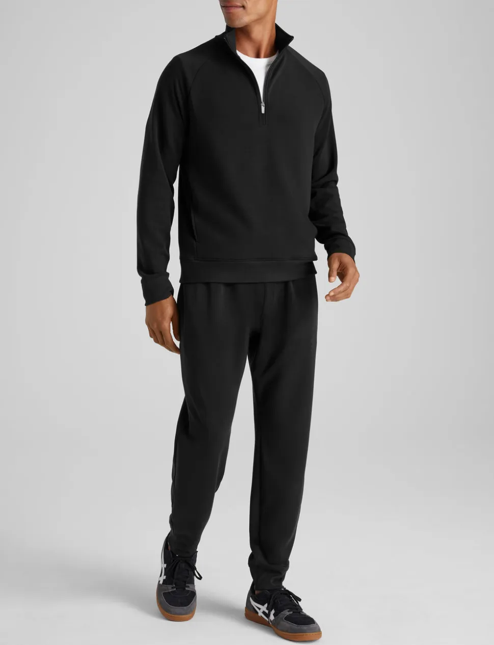 Luxe Traveler Knit Quarter Zip