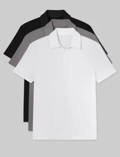 Premium Pique Polo (3-Pack)