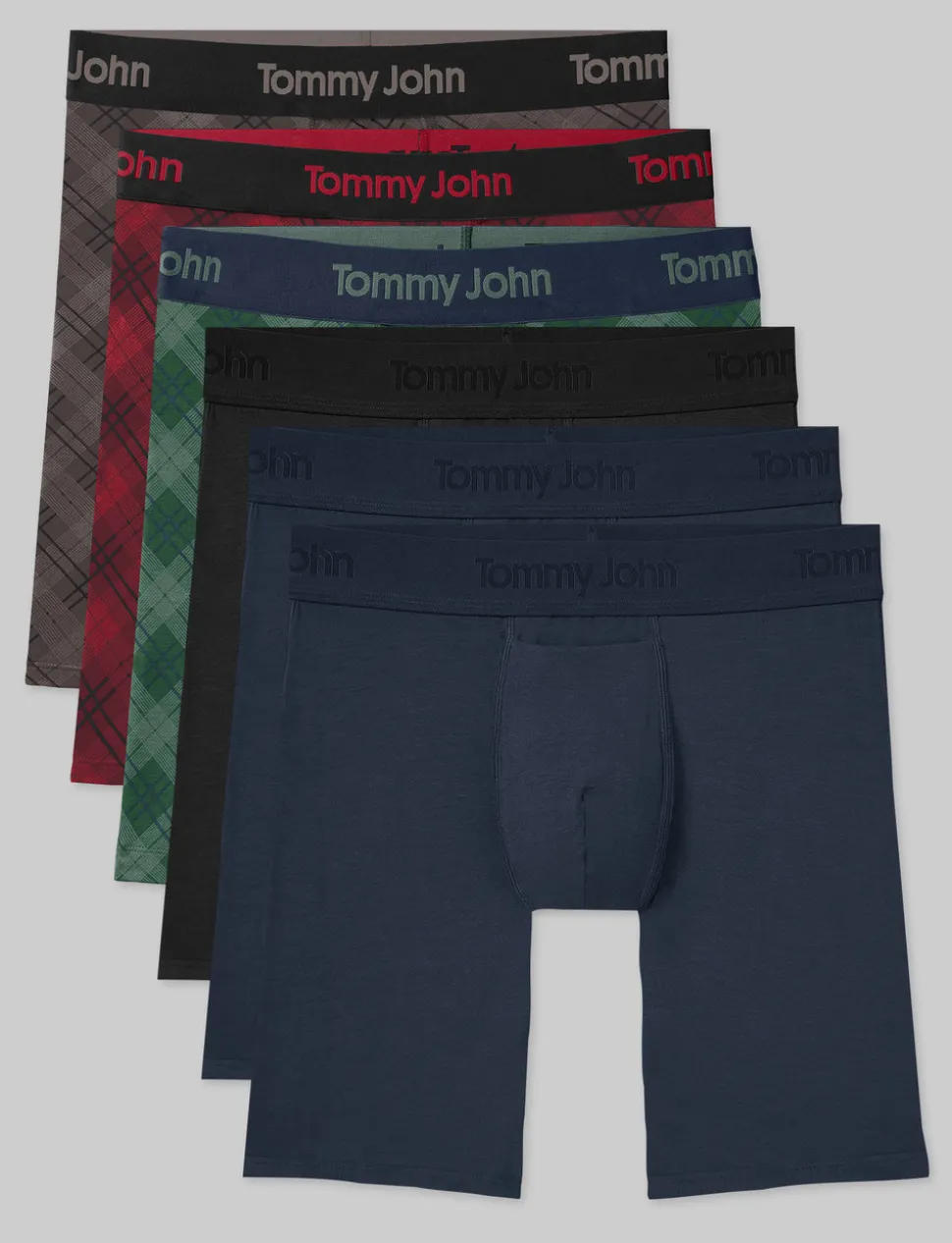 Second Skin Boxer Brief 8" (6-Pack)